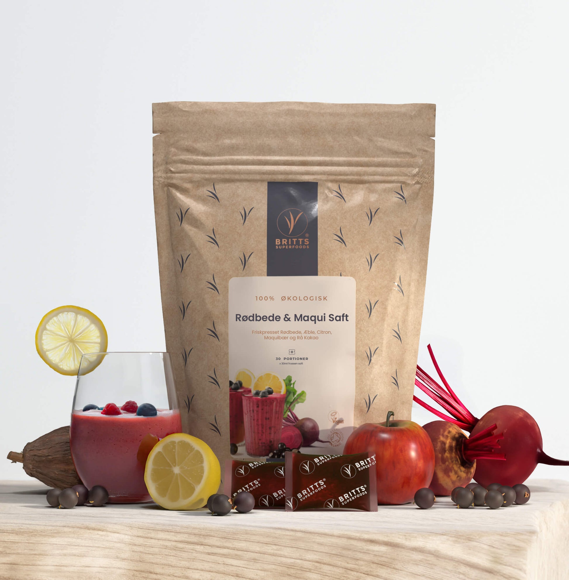 Rødbede & Maqui saft