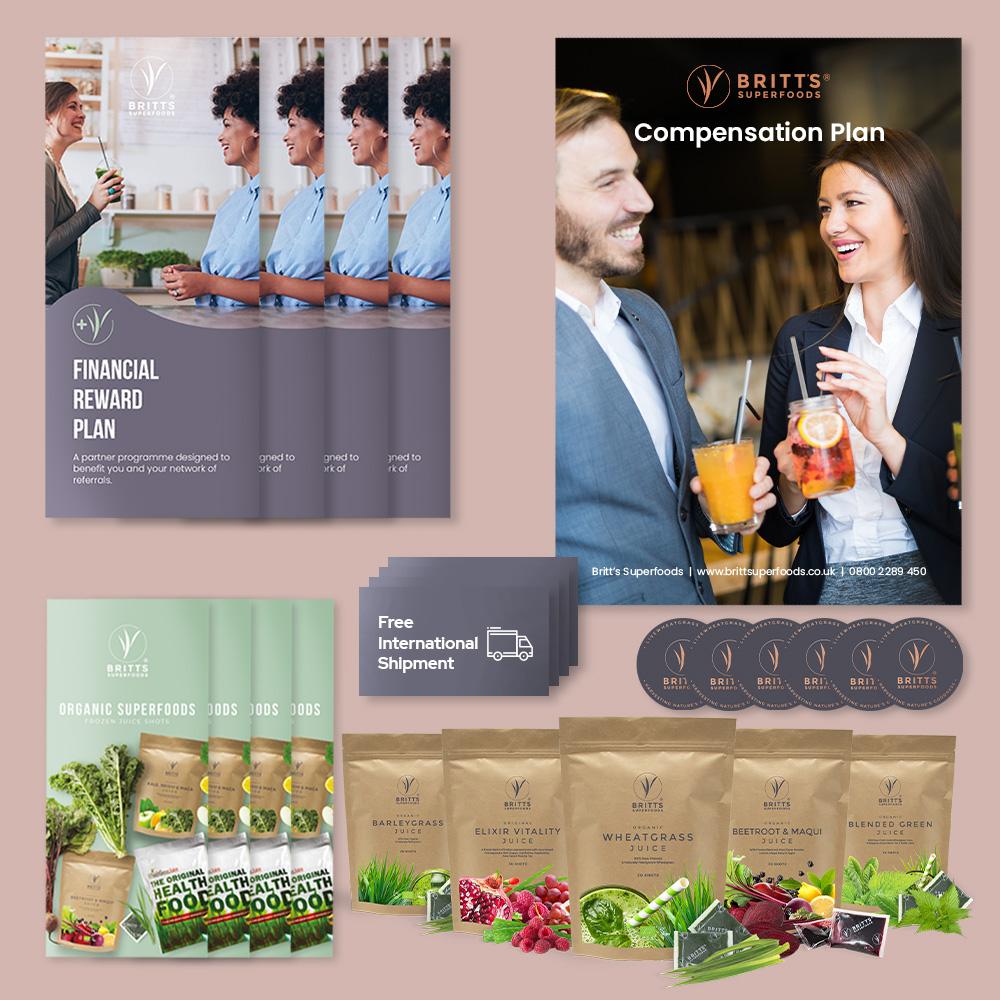 Booster Partner Pack International - Britt's Superfoods DK