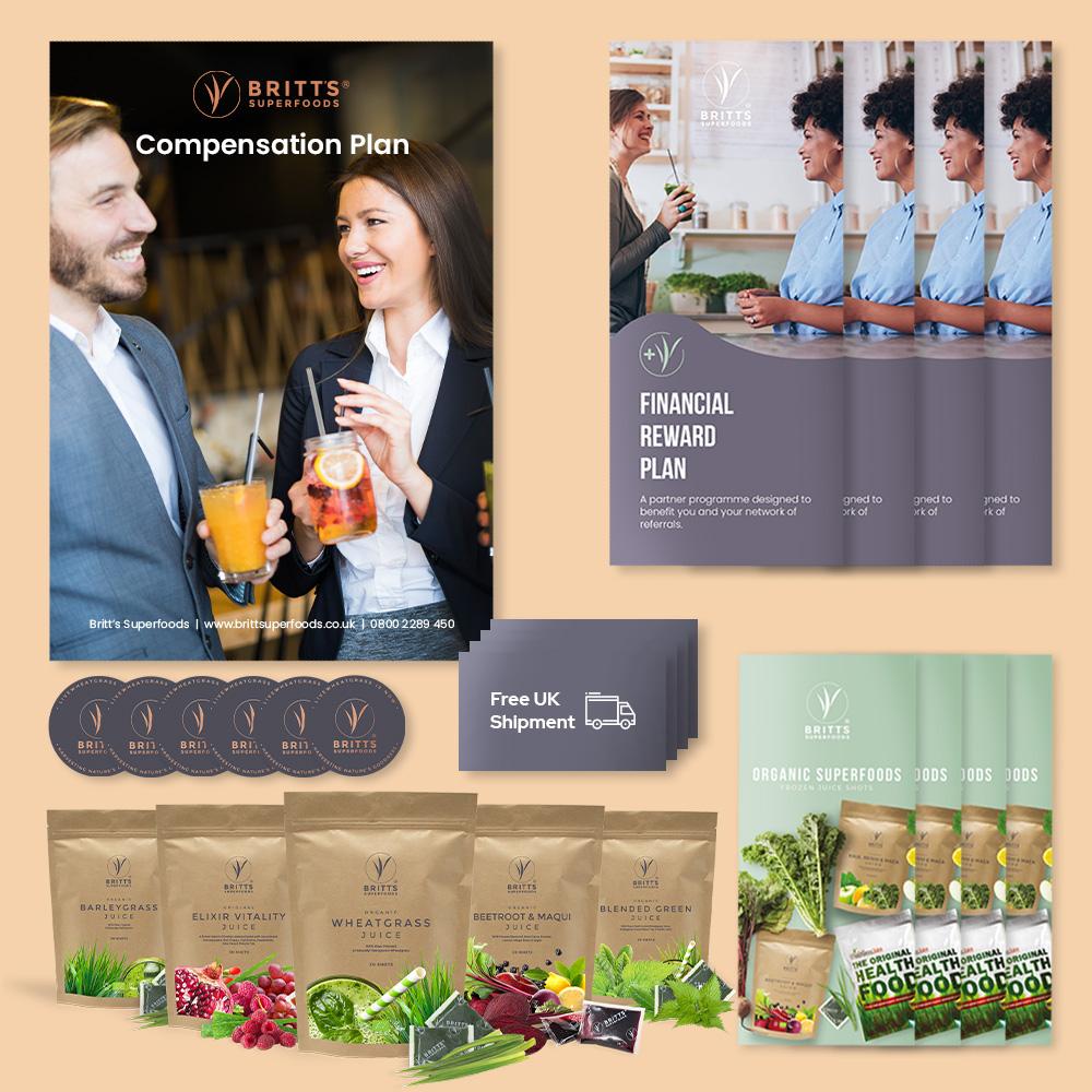 Booster Partner Pack National - Britt's Superfoods DK