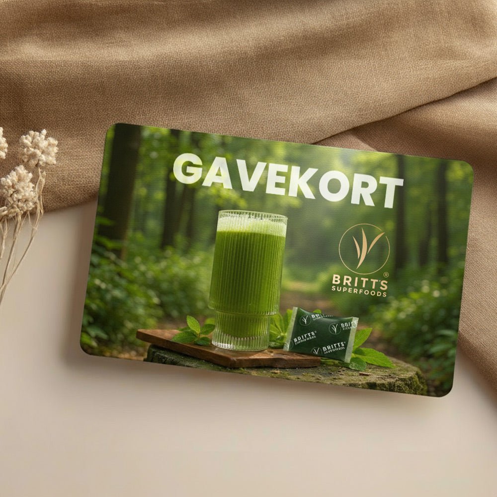 Digitalt Gavekort - Britt's Superfoods DK