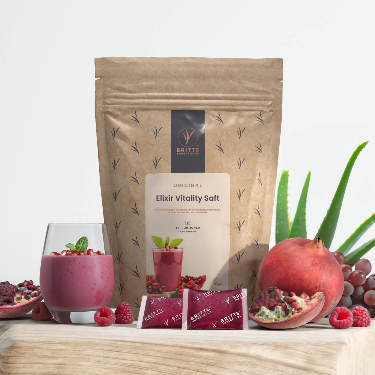 Elixir Vitality Saft - Britt's Superfoods DK