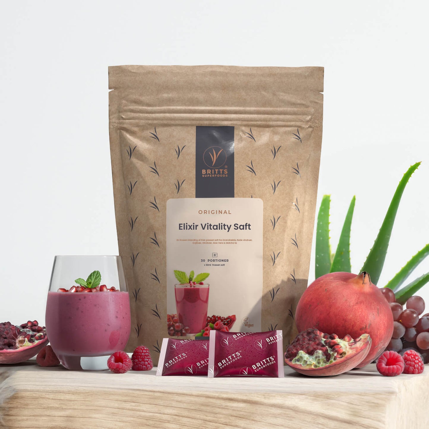 Elixir Vitality Saft - Britt's Superfoods DK
