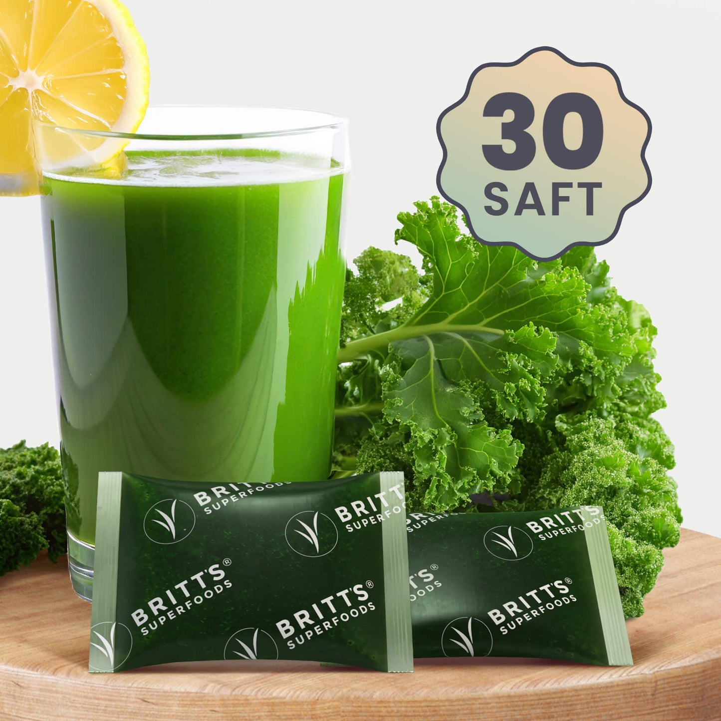 Grønkålssaft - Britt's Superfoods DK