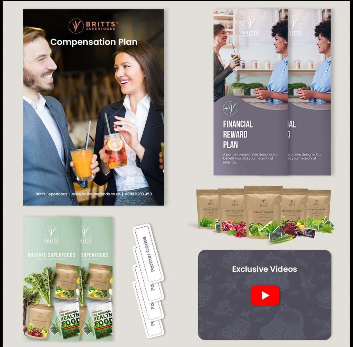 Partner Leaflet - Britt's Superfoods DK