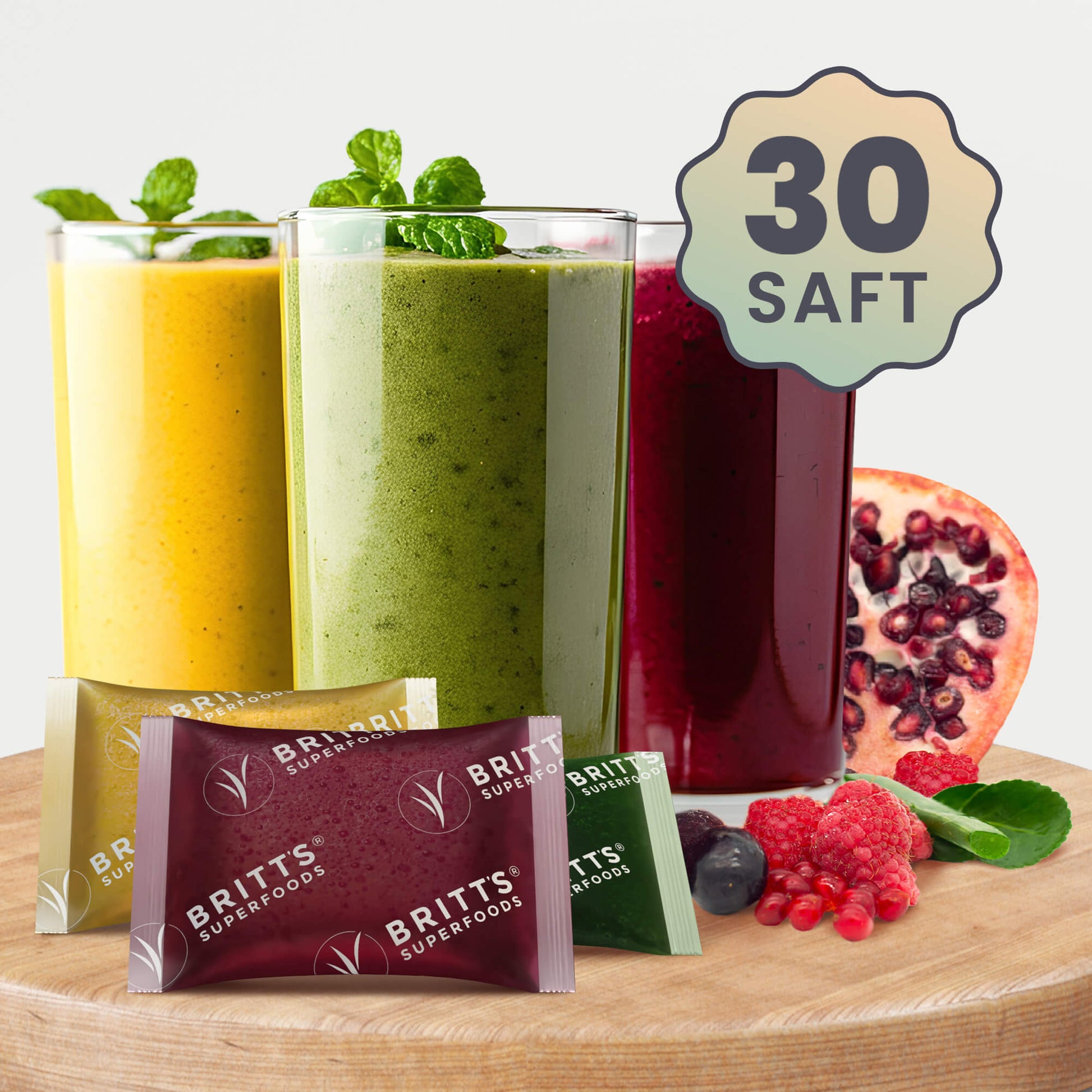 Regnbue Saft - Britt's Superfoods DK