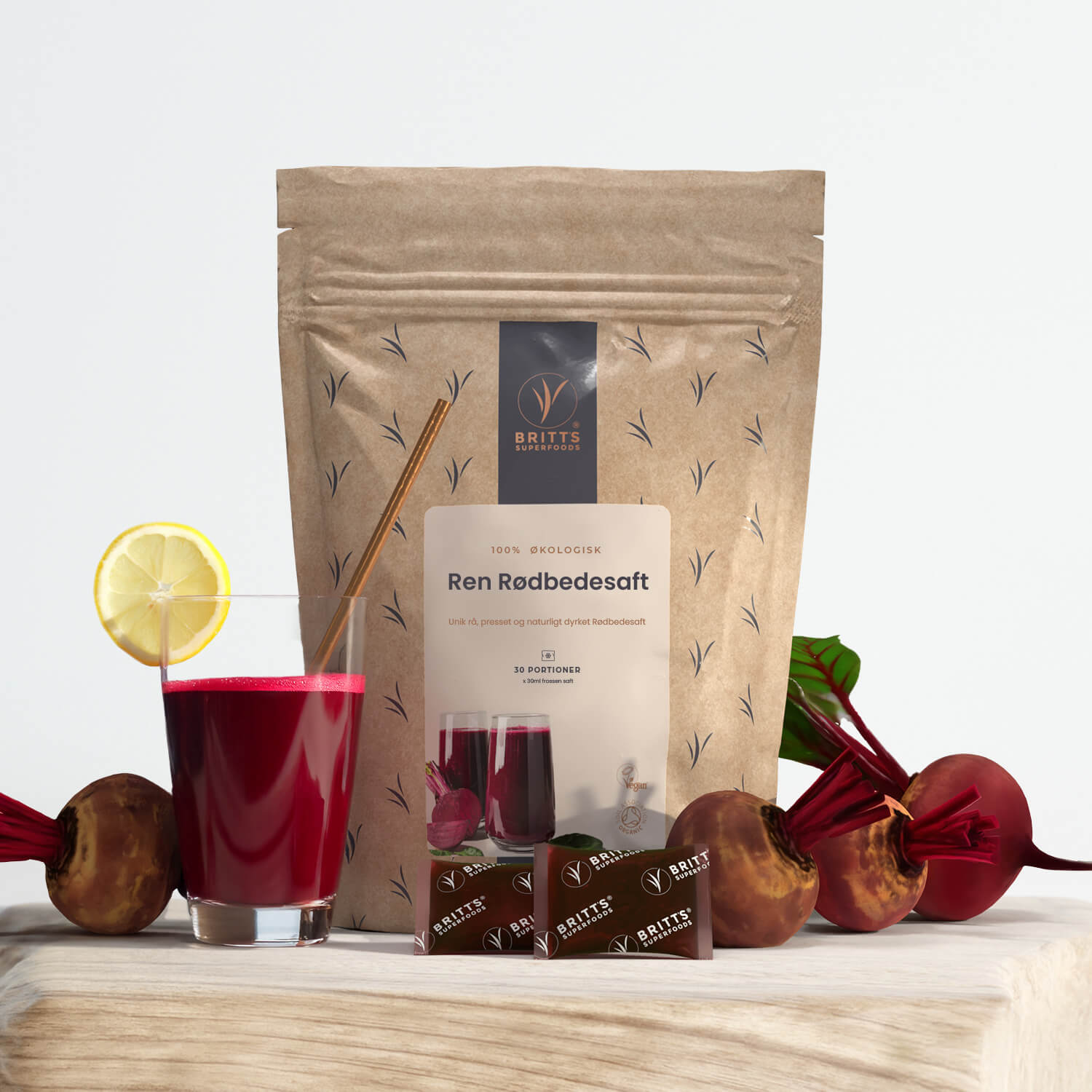 Rødbedesaft - Britt's Superfoods DK