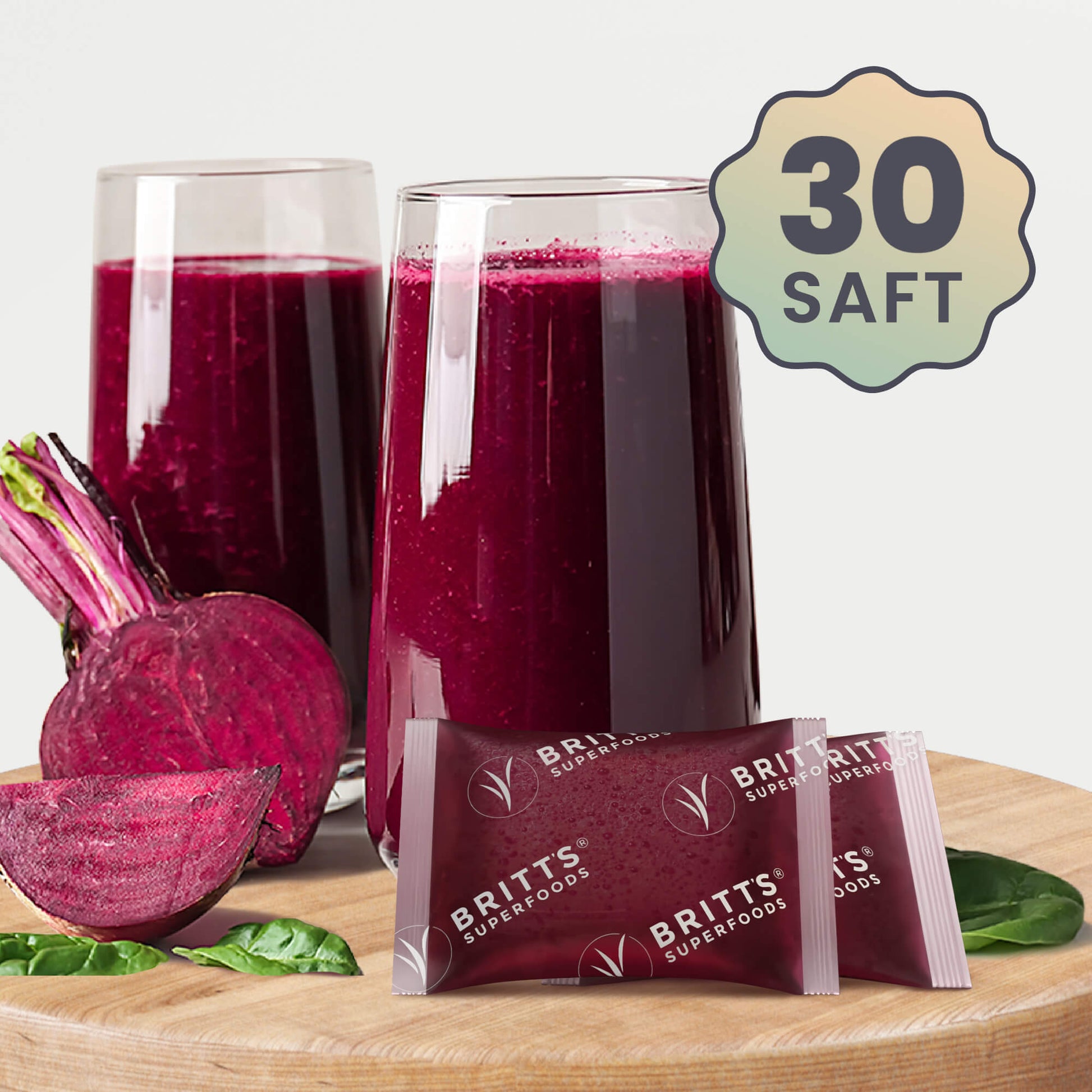 Rødbedesaft - Britt's Superfoods DK