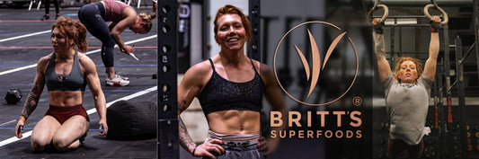 CrossFit Pro Sapphire Goddard & Britt’s Superfoods - Britt's Superfoods DK