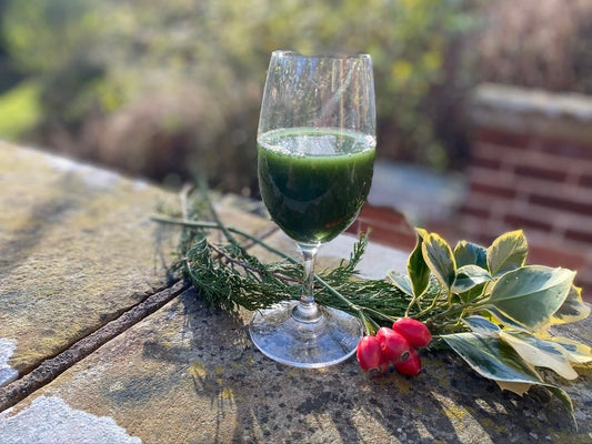 Det grønne blods mystik: Løs gåden med hvedegræssaft - Britt's Superfoods DK