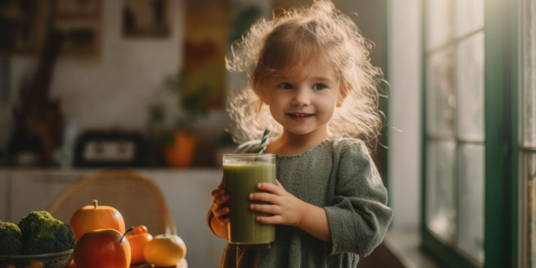 Er hvedegræssaft sikkert at tage for børn? Hvad forældre har brug for at vide! - Britt's Superfoods DK