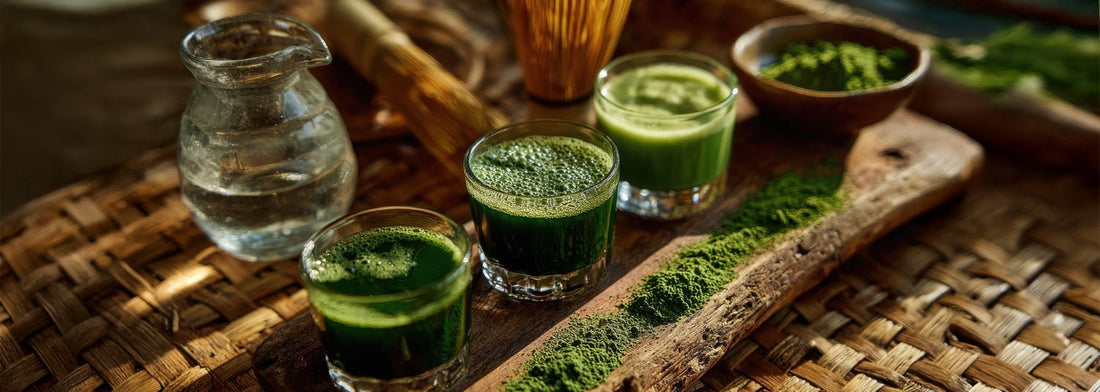 Matcha vs. Hvedegræs: Hvilken superfood er bedst? - Britt's Superfoods DK