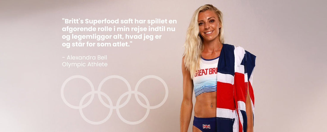 Podcast: Olympisk Viljestyrke med Alex Bell: Sådan Booster Superfood Præstation & Restitution - Britt's Superfoods DK