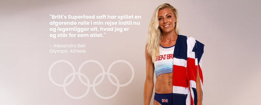 Podcast: Olympisk Viljestyrke med Alex Bell: Sådan Booster Superfood Præstation & Restitution - Britt's Superfoods DK