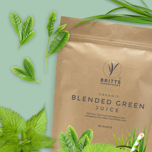 Blended Green Saft - Britt's Superfoods DK