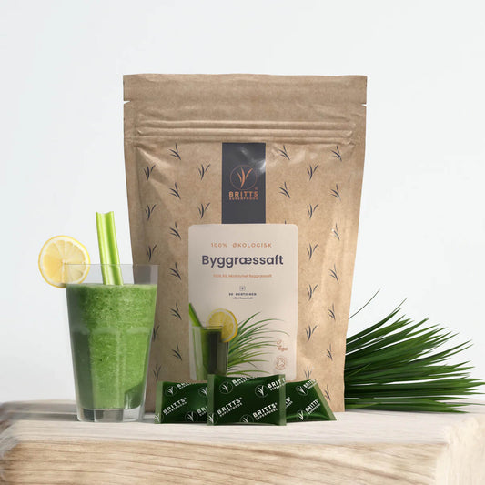 Byggræssaft - Britt's Superfoods DK