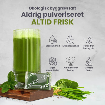 Byggræssaft - Britt's Superfoods DK