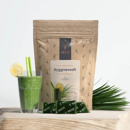 Byggræssaft - Britt's Superfoods DK