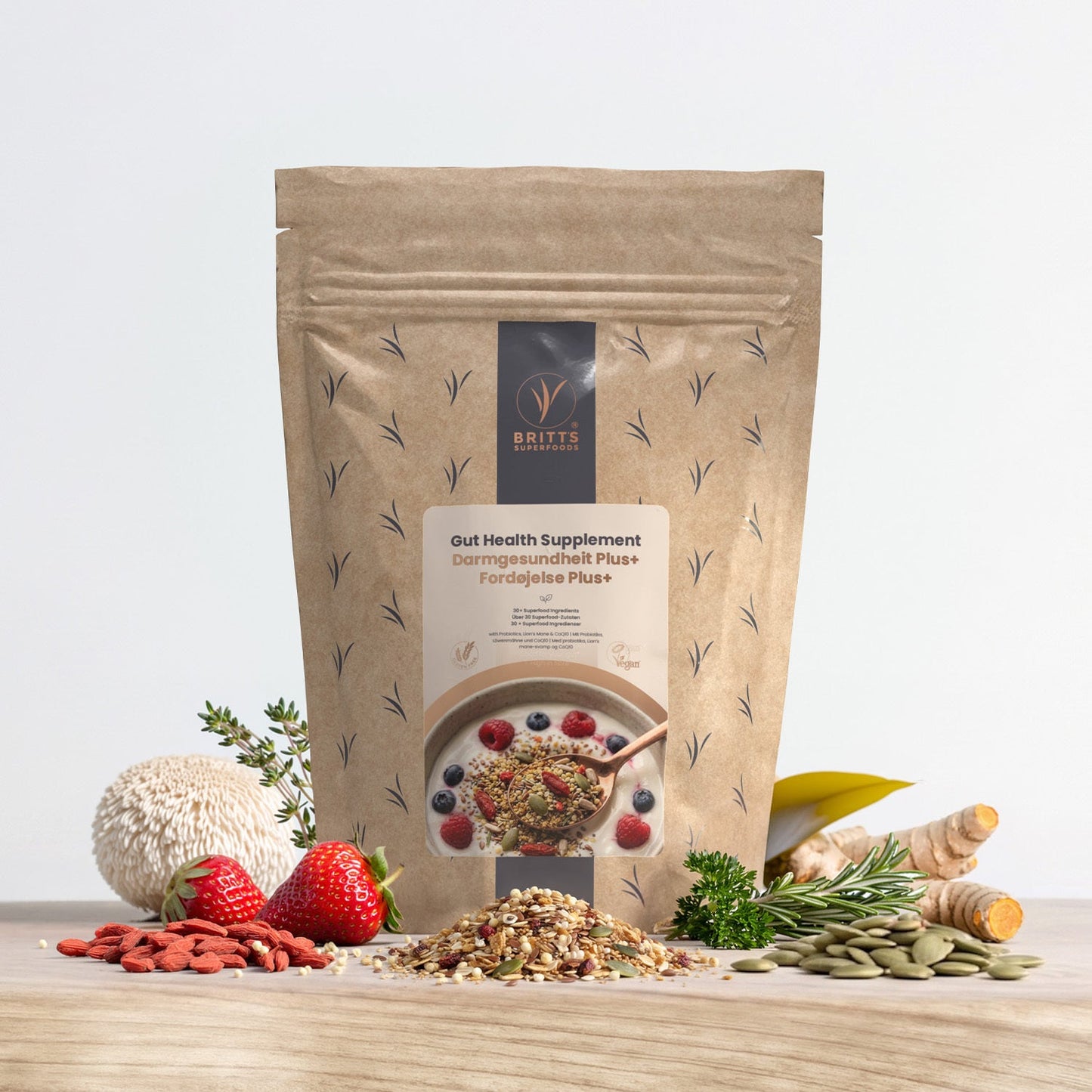 Fordøjelse Plus+ - Britt's Superfoods DK