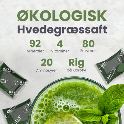 Hvedegræssaft - Britt's Superfoods DK